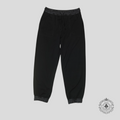 Louis Vuitton Monogram Hem Technical Pants in Black men's