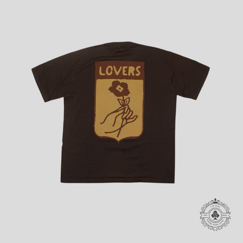 Louis Vuitton Intarsia Trunk Short Sleeve Crewneck in Brown tee shirt men's XL
