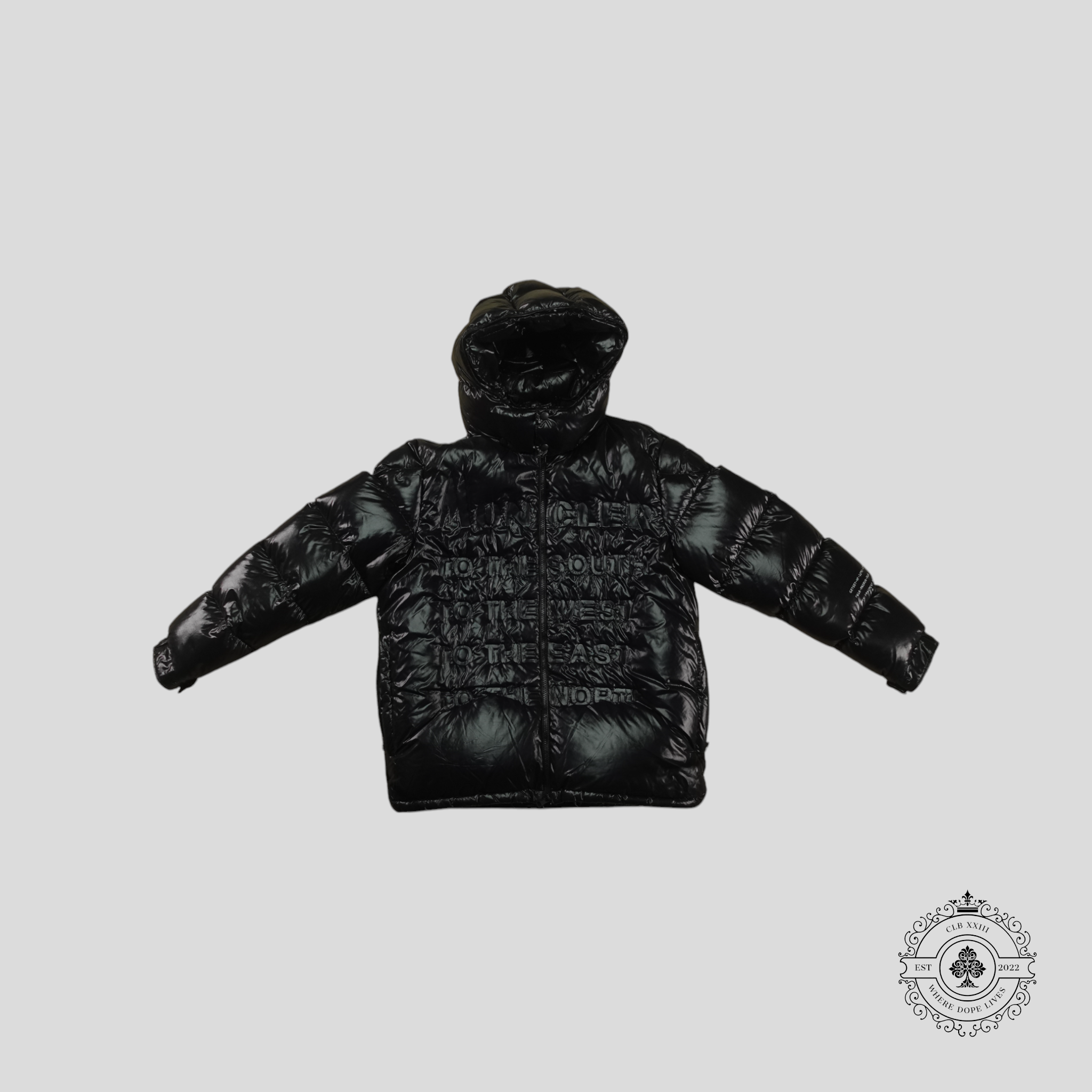 Moncler X Fragment Makinnon Jacket in Black puffer coat goose down 4 unisex