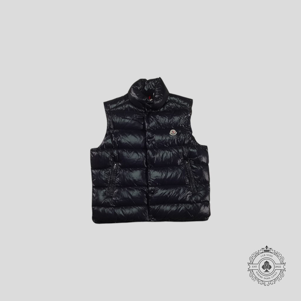 Moncler Tib Gilet Vest In Navy Blue puffer down 6 men's unisex