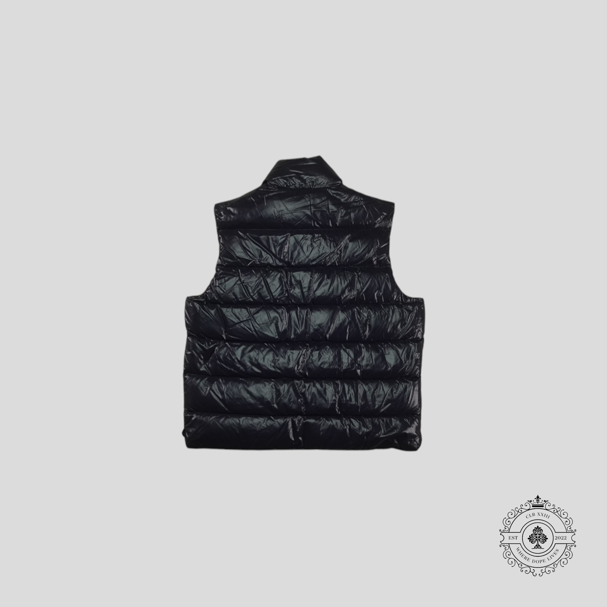 Moncler Tib Gilet Vest In Navy Blue puffer down 6 men's unisex