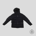 Moncler Montgenerve Wool Down Jacket in Navy Blue 5 unisex
