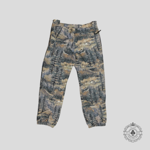 Gucci X The North Face Forest Print Nylon Casual Pants XL men's unisex