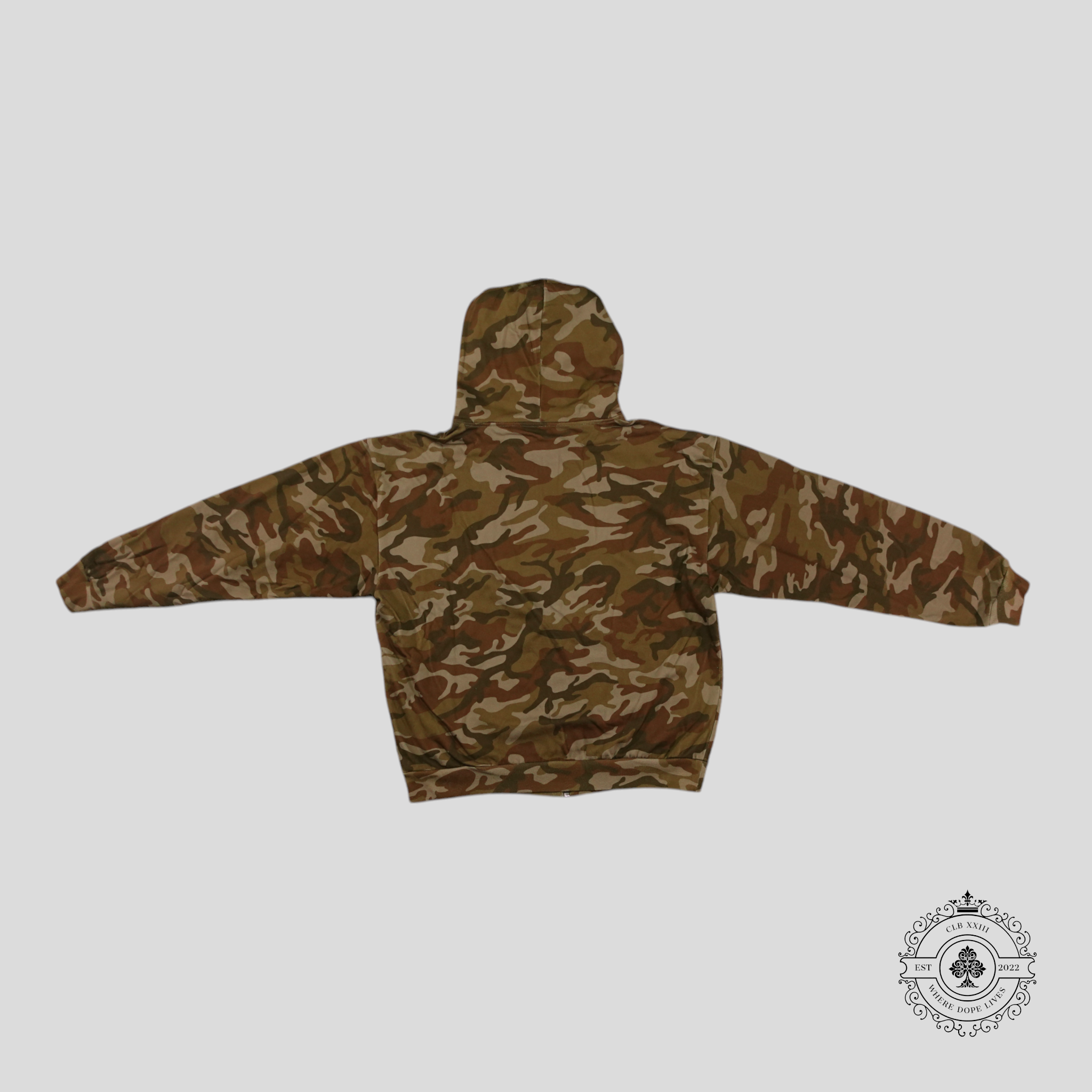 Celine Zip Up Hoodie in Camo jacket XL XXL men's unisex