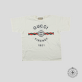 Gucci Firenze 1921 T-Shirt in White tee men's unisex new