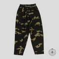 Celine Waistband Logo Sweatpants in Camo M XL men's