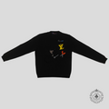 Louis Vuitton LV Tools Embroidered Crewneck in Black sweater unisex Large jumper