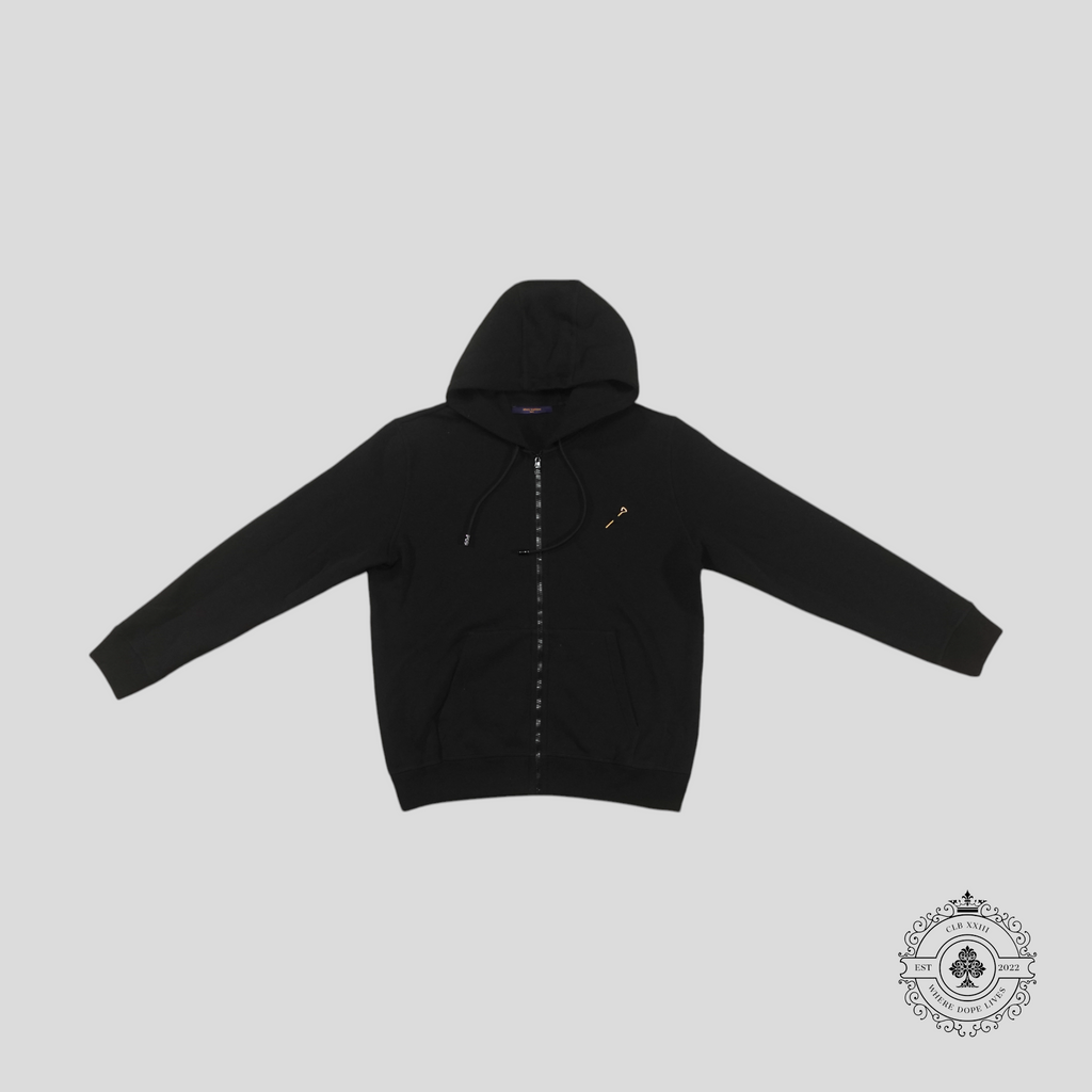 Louis Vuitton Double Face Travel Jersey Hoodie Zip jacket men's unisex XXL 2X