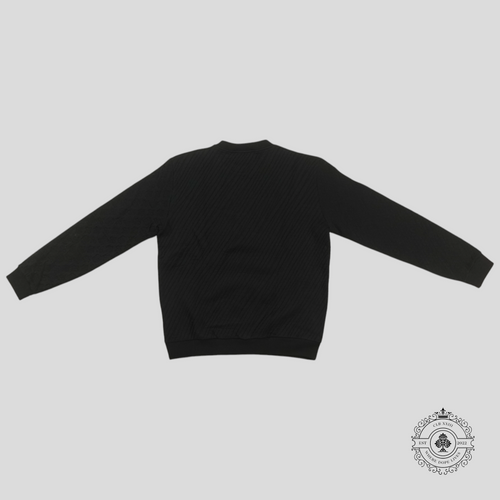 Louis Vuitton Multi Signature Crewneck in Black pullover men's unisex