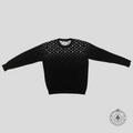 Louis Vuitton Monogram Gradient Crewneck in Black pullover sweater unisex men's XL