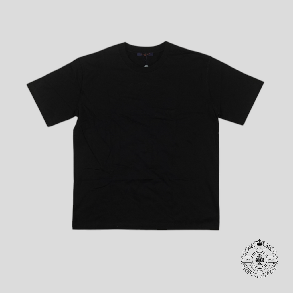 Louis Vuitton LV Embossed T-Shirt in Black Men's Tee Unisex