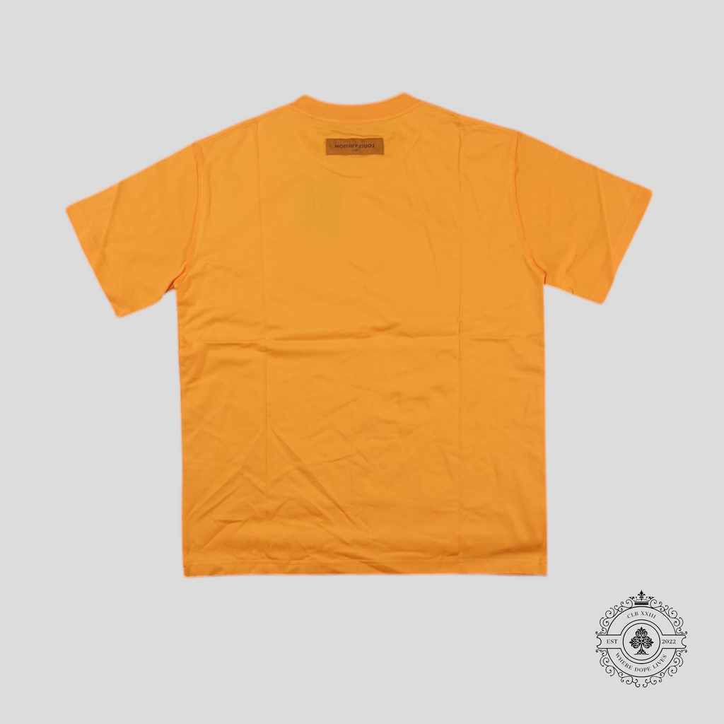 Louis Vuitton LV Embossed T-Shirt in Orange tee XL unisex men's shirt