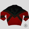 Louis Vuitton LVV Sport Team Crewneck in Black/Red sweater wool red black XXL Men's 2XL