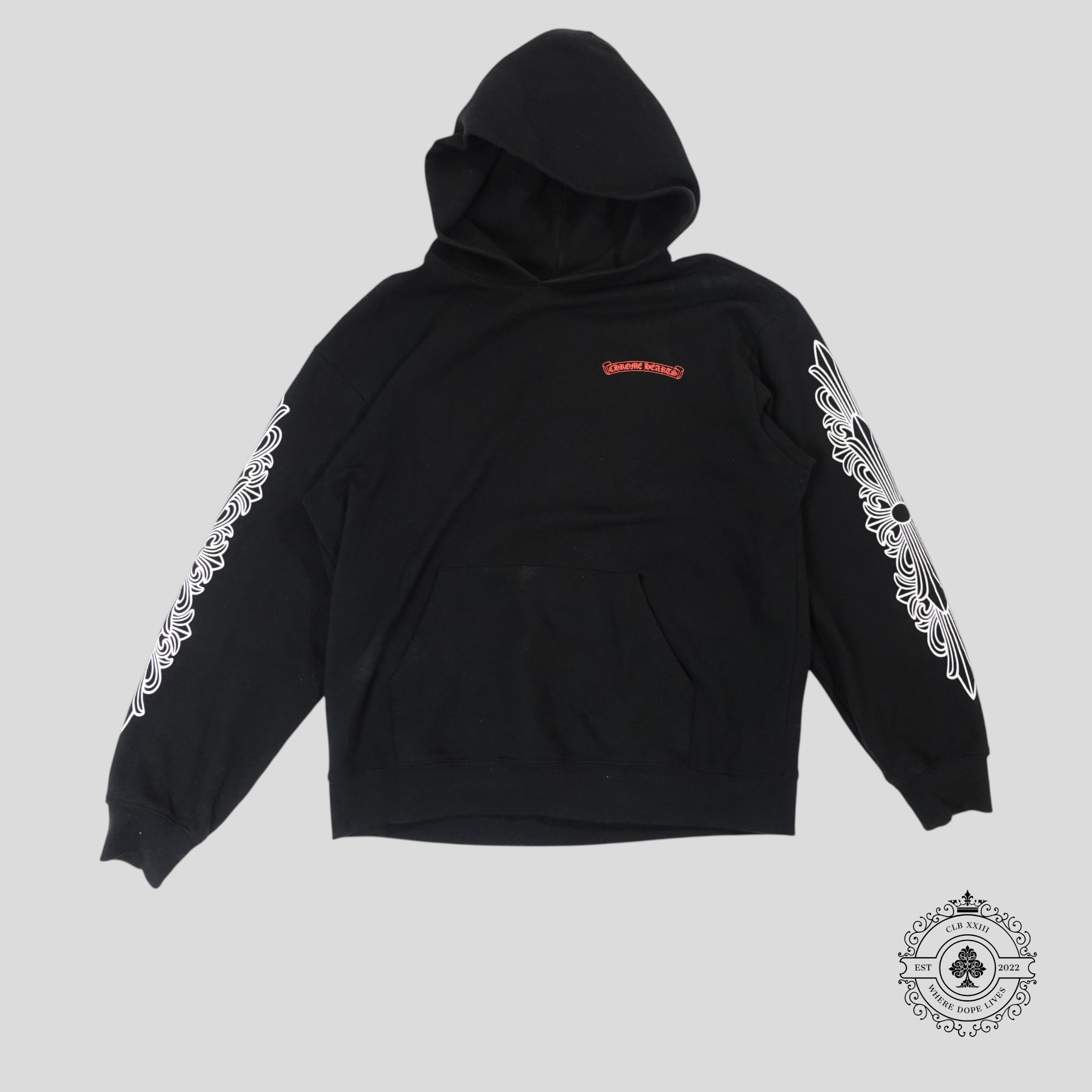 Chrome Hearts X Matty Boy Chomper Hoodie in Black men's XL unisex
