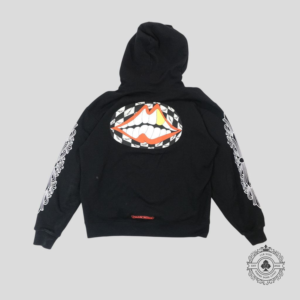 Chrome Hearts X Matty Boy Chomper Hoodie in Black men's XL unisex