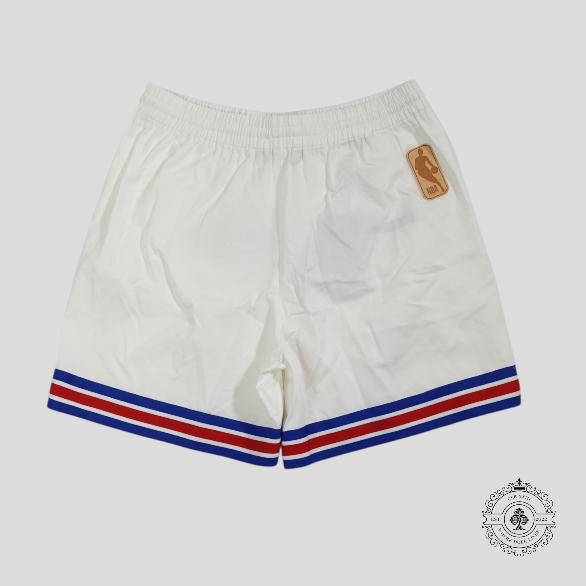 Louis Vuitton X NBA Basketball Shorts in White men's Large LV