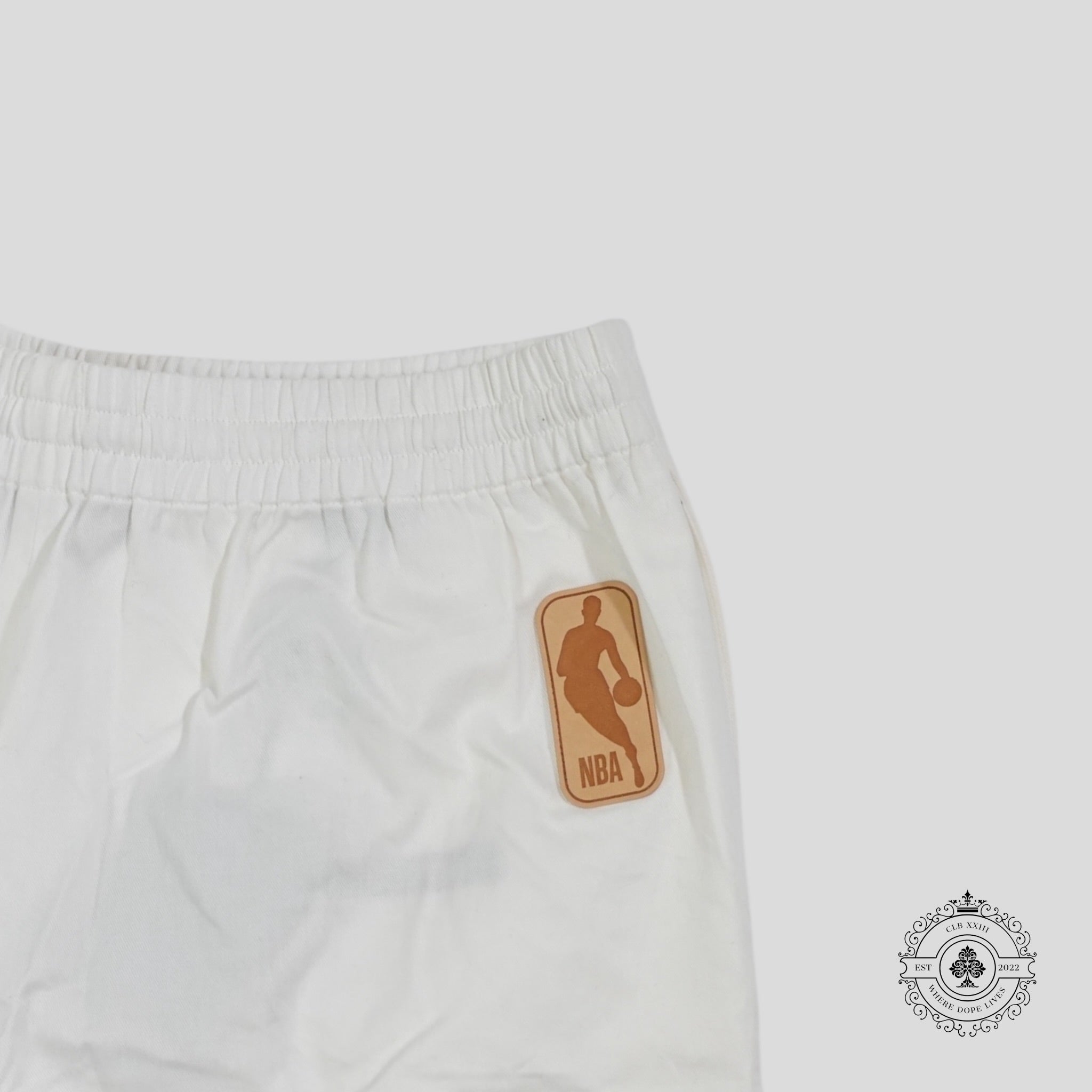 Louis Vuitton X NBA Basketball Shorts in White men's Large LV