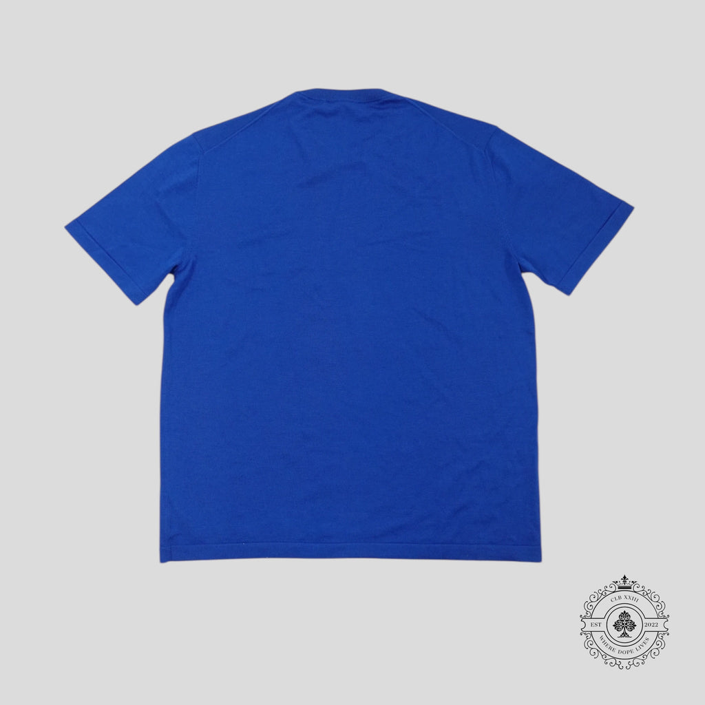Louis Vuitton LV Cloud Jacquard Tee in Blue Men's Unisex wool shirt XXL 2XL
