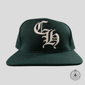 Chrome Hearts CH Embroidered Hat in Forest Green men's unisex cap