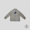 Louis Vuitton Monogram Embossed Suede Overshirt in Brown jacket men's unisex