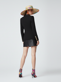 Double-Breasted Blazer Jacket WEST VILLAGE BYMANYC ® New York faux leather