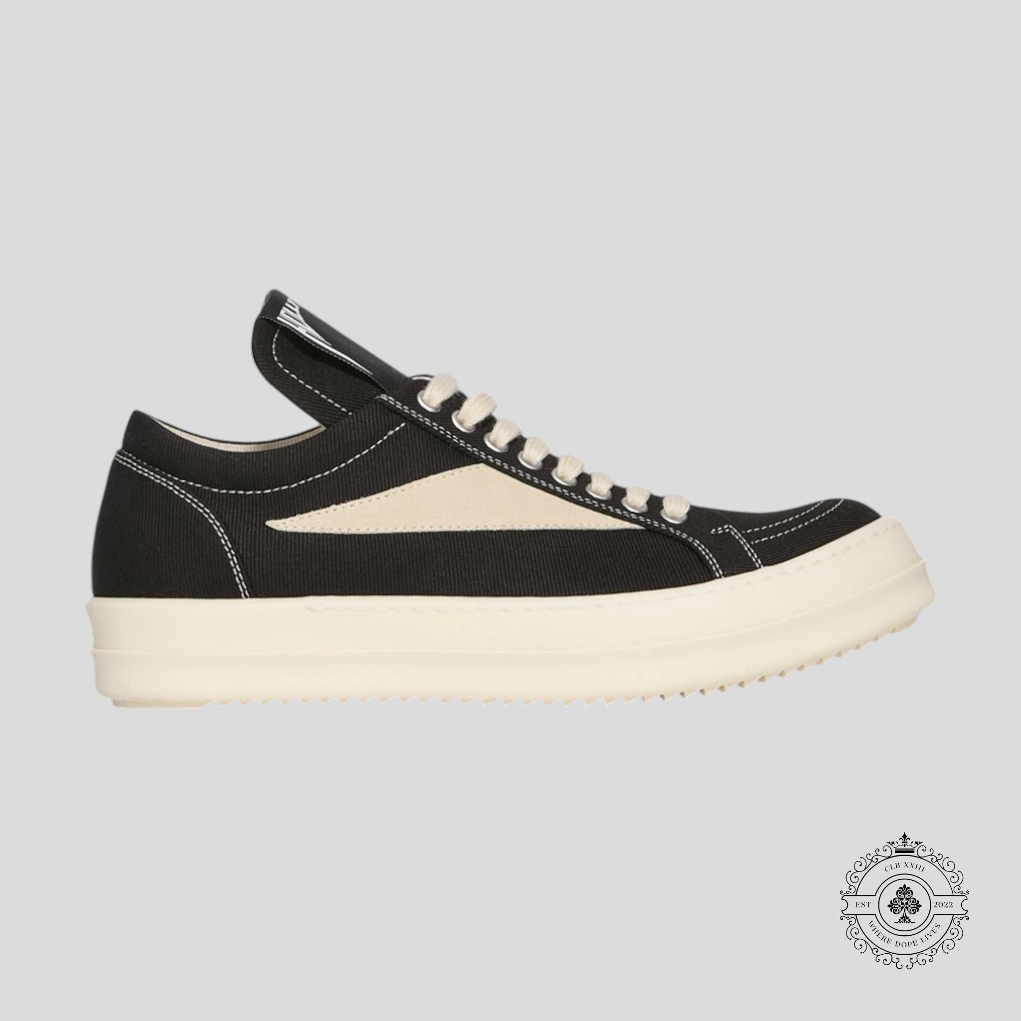 Rick Owens Drkshdw Vintage Sneaker men's shoe Black