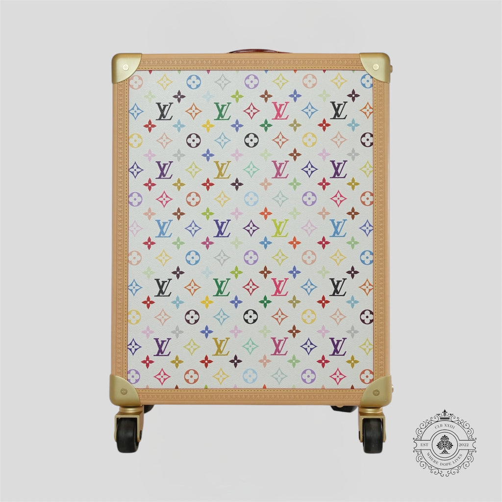Louis Vuitton x Takashi Murakami Rolling Trunk suitcase luggage new