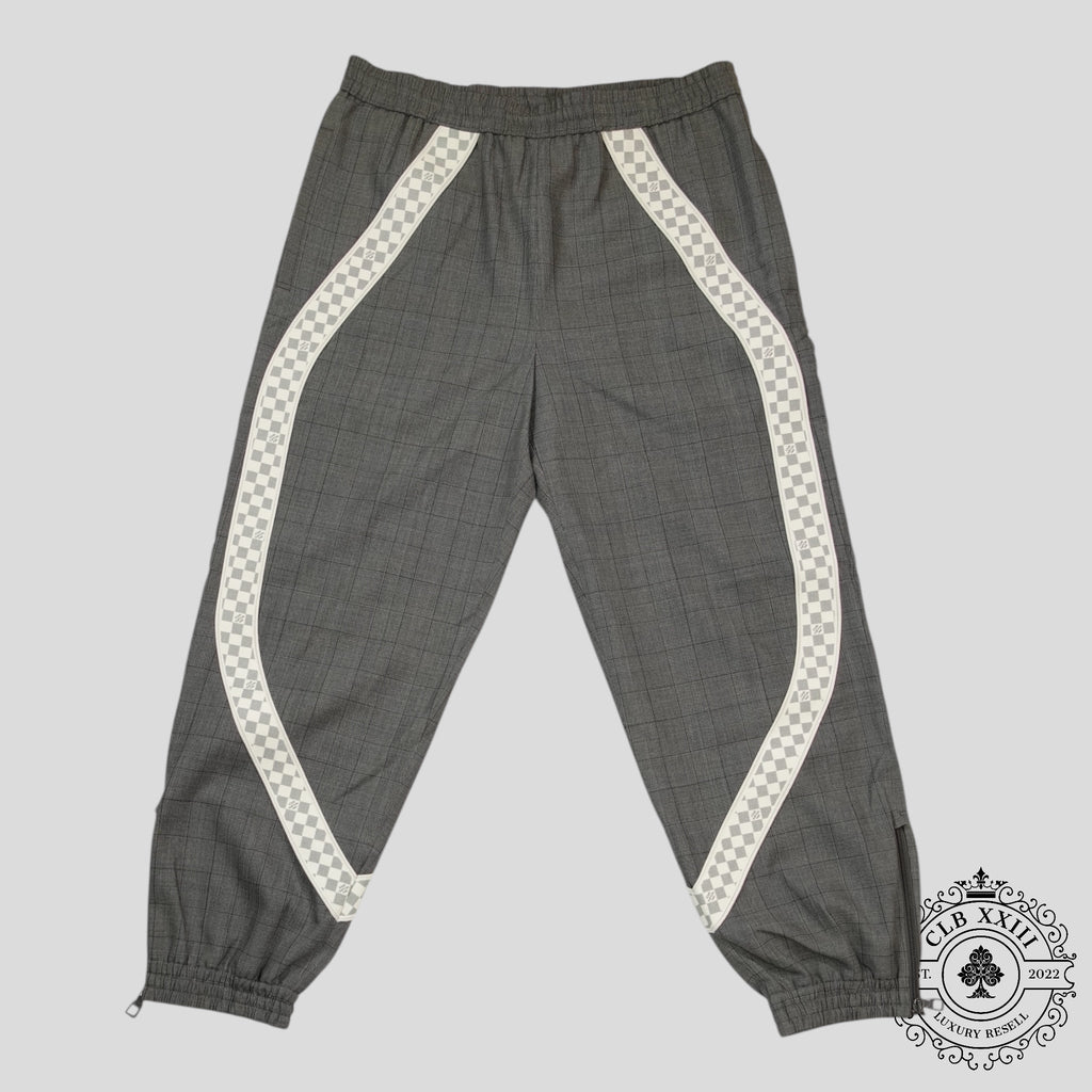 Louis Vuitton Wool Track Pants in Grey Men's XL