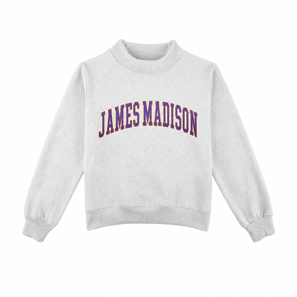 James Madison Dukes Parke Crew Sweatshirt Pullover Ladies