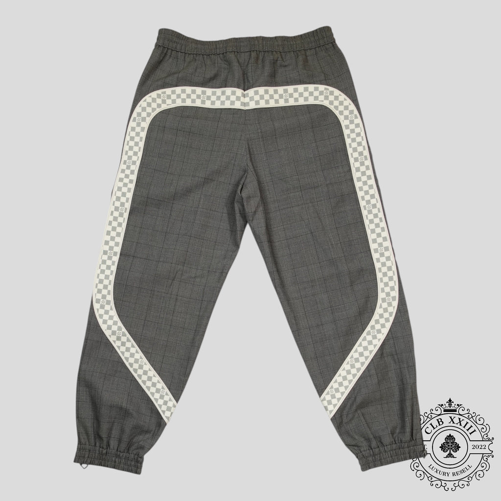 Louis Vuitton Wool Track Pants in Grey Men's XL