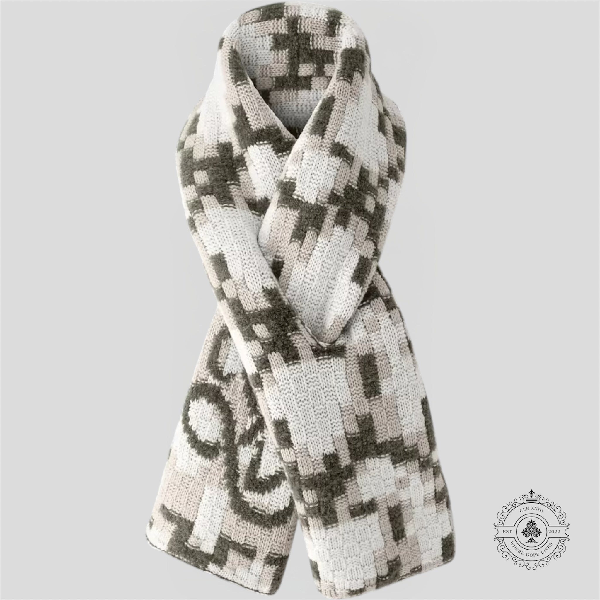 Louis Vuitton Snakoflage Scarf new unisex