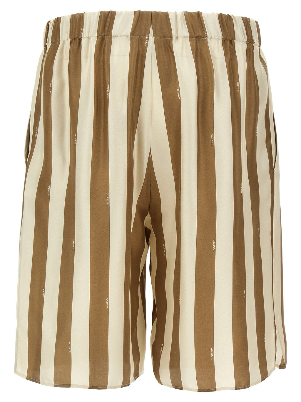 Fendi Men's Bermuda Pequin shorts silk striped