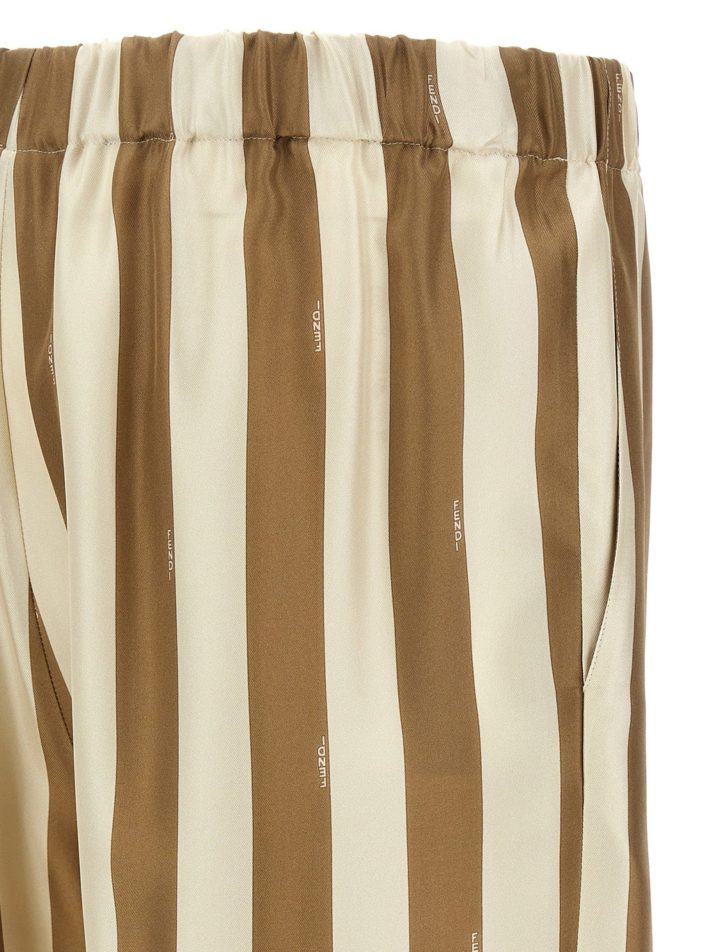 Fendi Men's Bermuda Pequin shorts silk striped