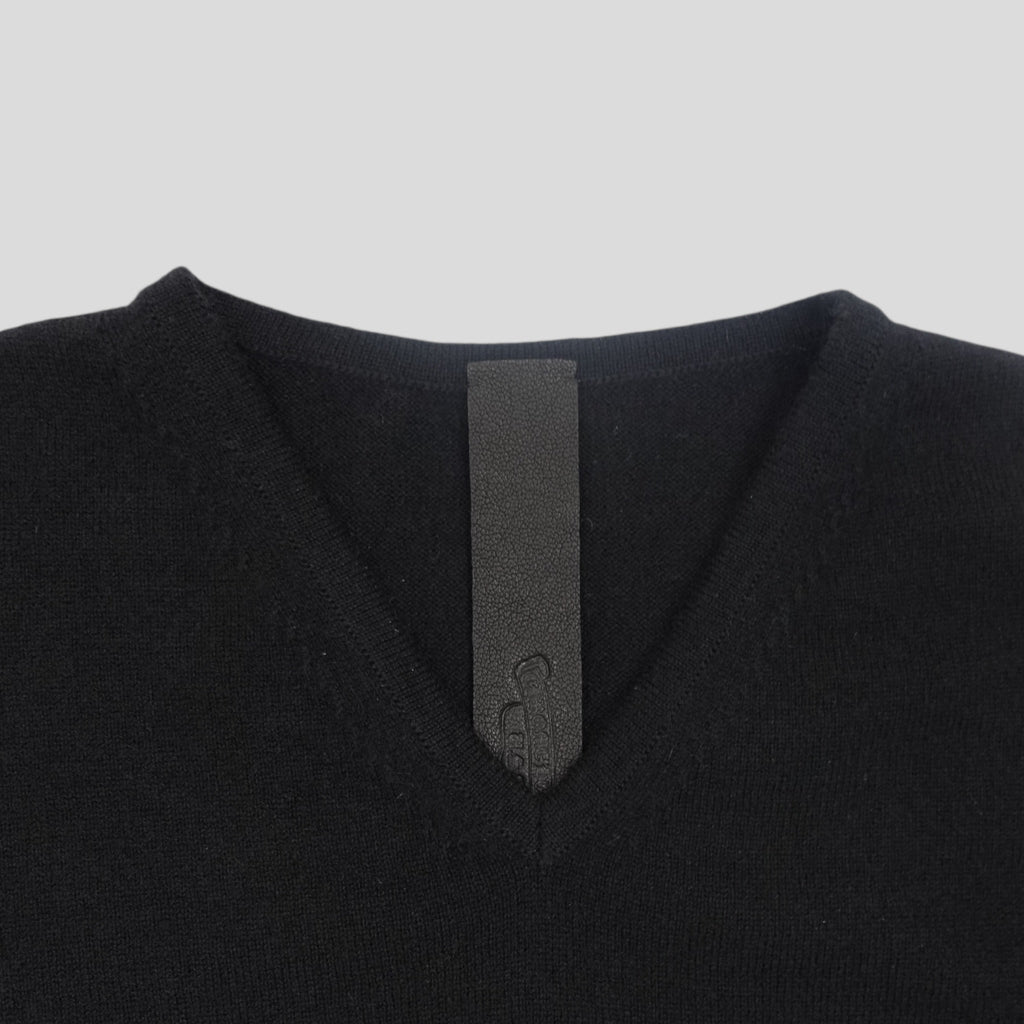Chrome Hearts Ladies Cashmere Crystal Embellished Sweater S M