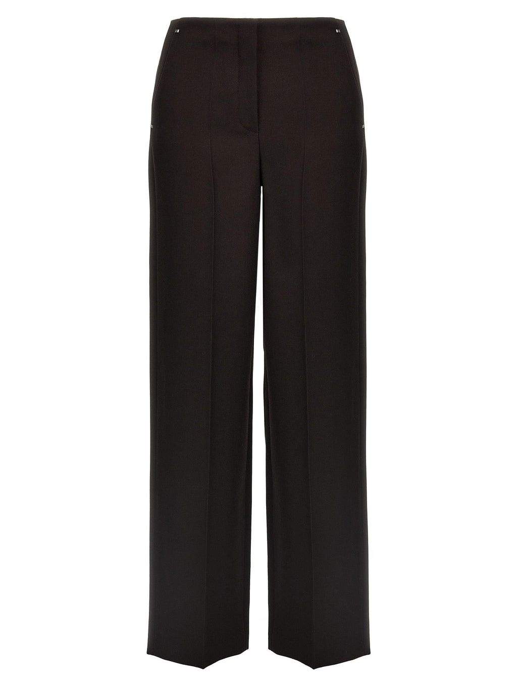 Fendi ladies Grain De Poudre Pants wool slacks career