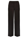 Fendi ladies Grain De Poudre Pants wool slacks career