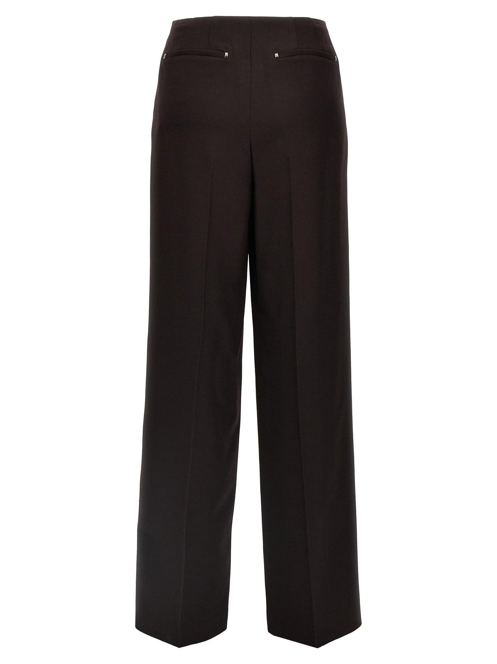 Fendi ladies Grain De Poudre Pants wool slacks career
