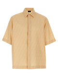 Fendi Men's FF Jacquard Shirt button up linen
