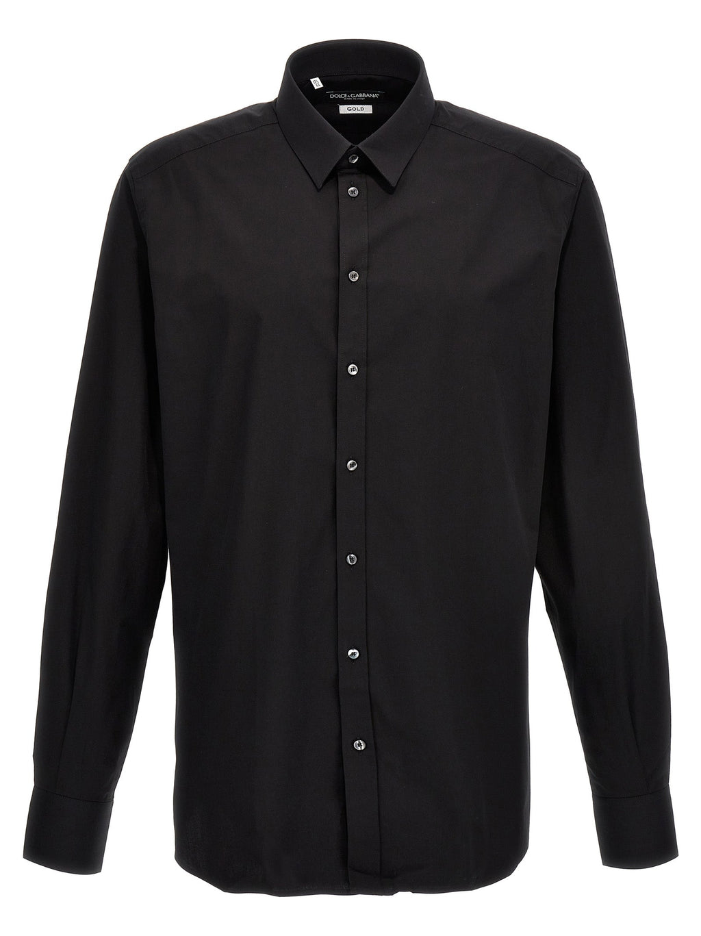 Dolce & Gabbana Men's DG Essential Shirt black long sleeve
