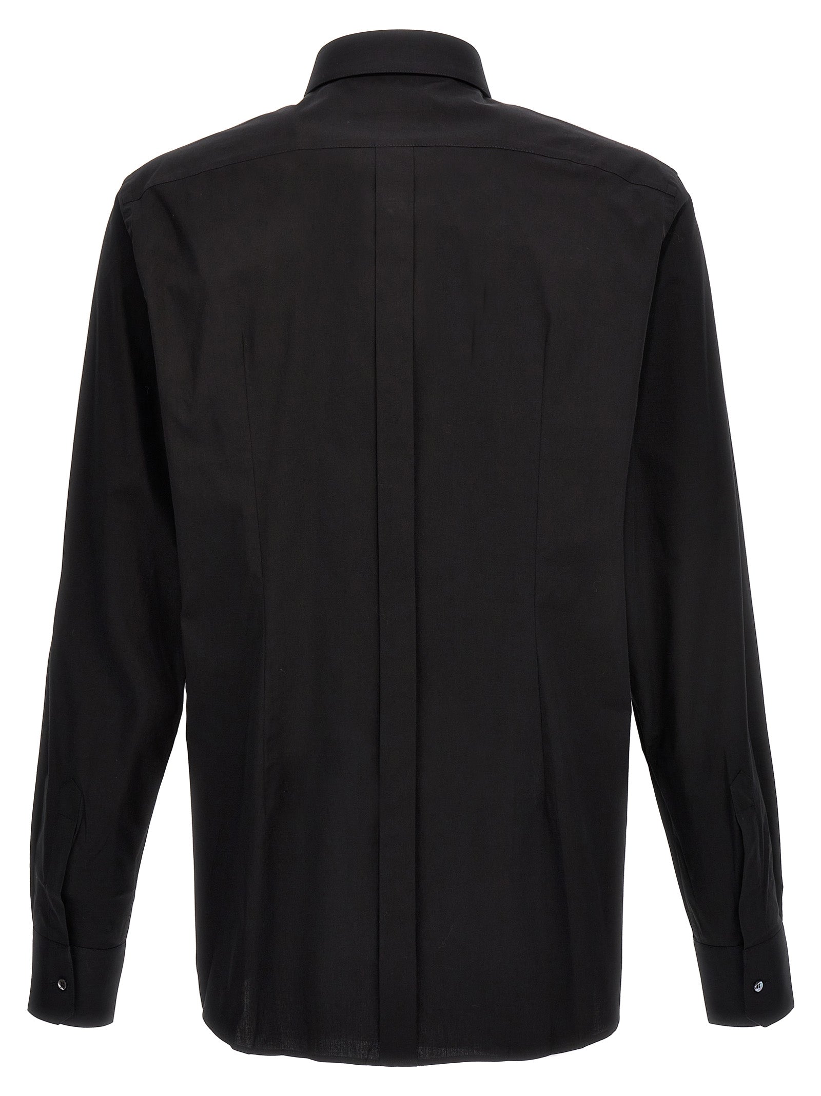 Dolce & Gabbana Men's DG Essential Shirt black long sleeve