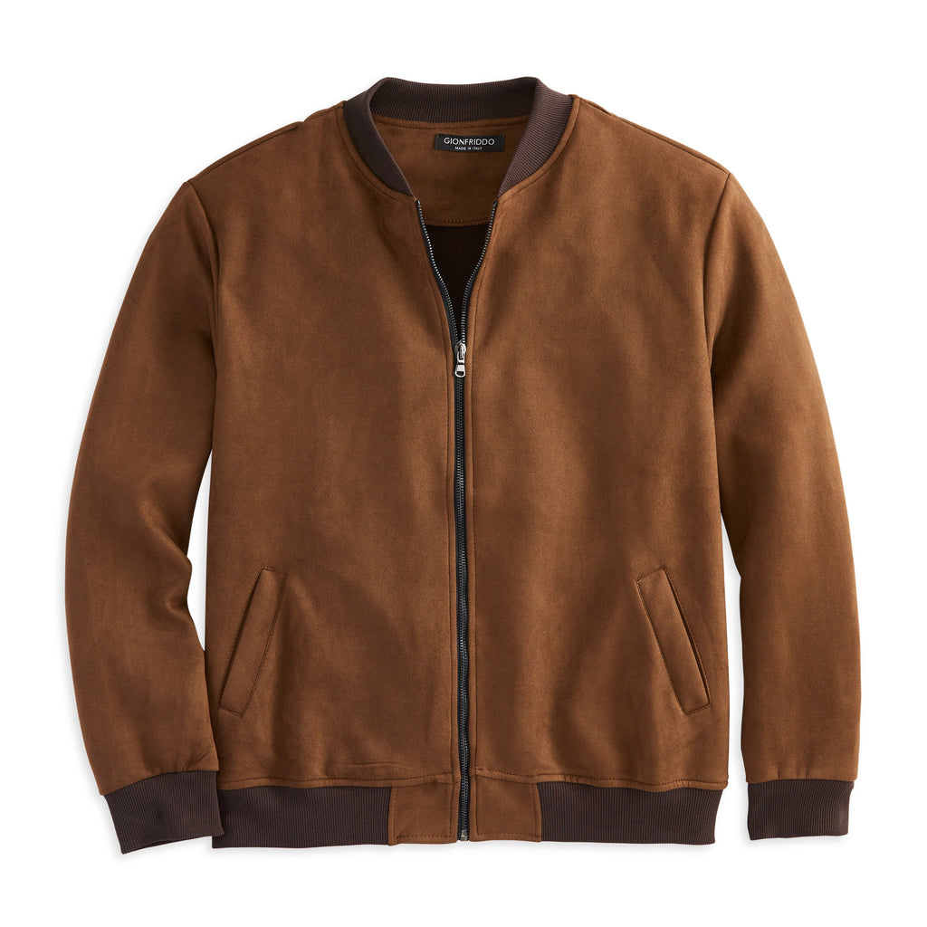 Baseball Jacket Men's Coat GIONFRIDDO Italy microfiber Many colors