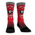 Georgia Bulldogs - Can't Talk The game is on men's socks SEC