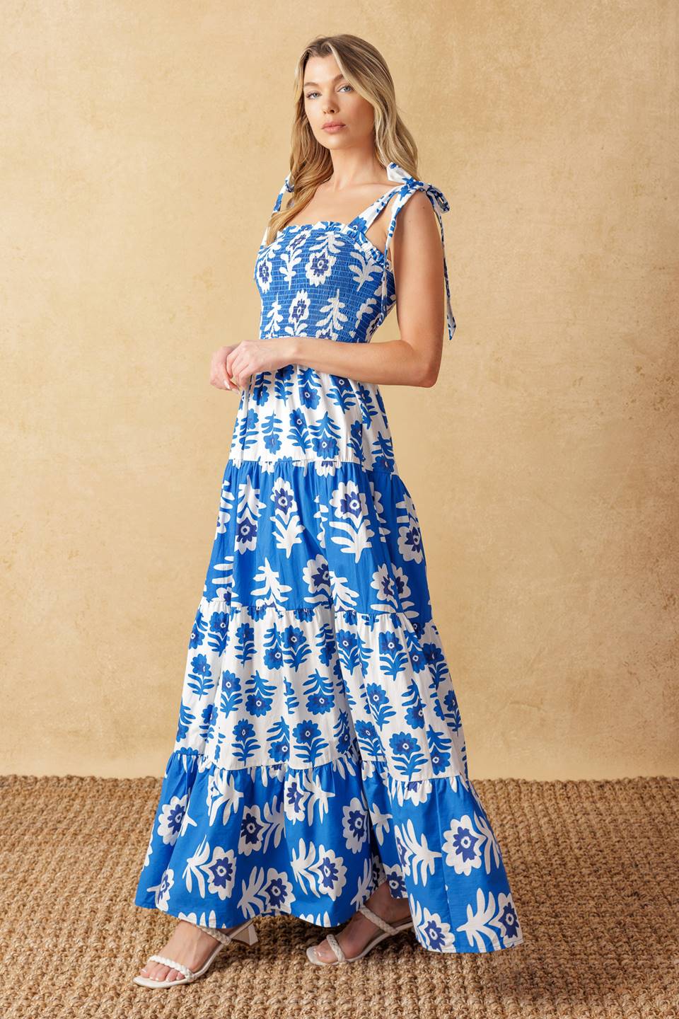 GLAMOUR IN MOTION WOVEN MAXI DRESS Flying Tomato Beach Resort Sundress