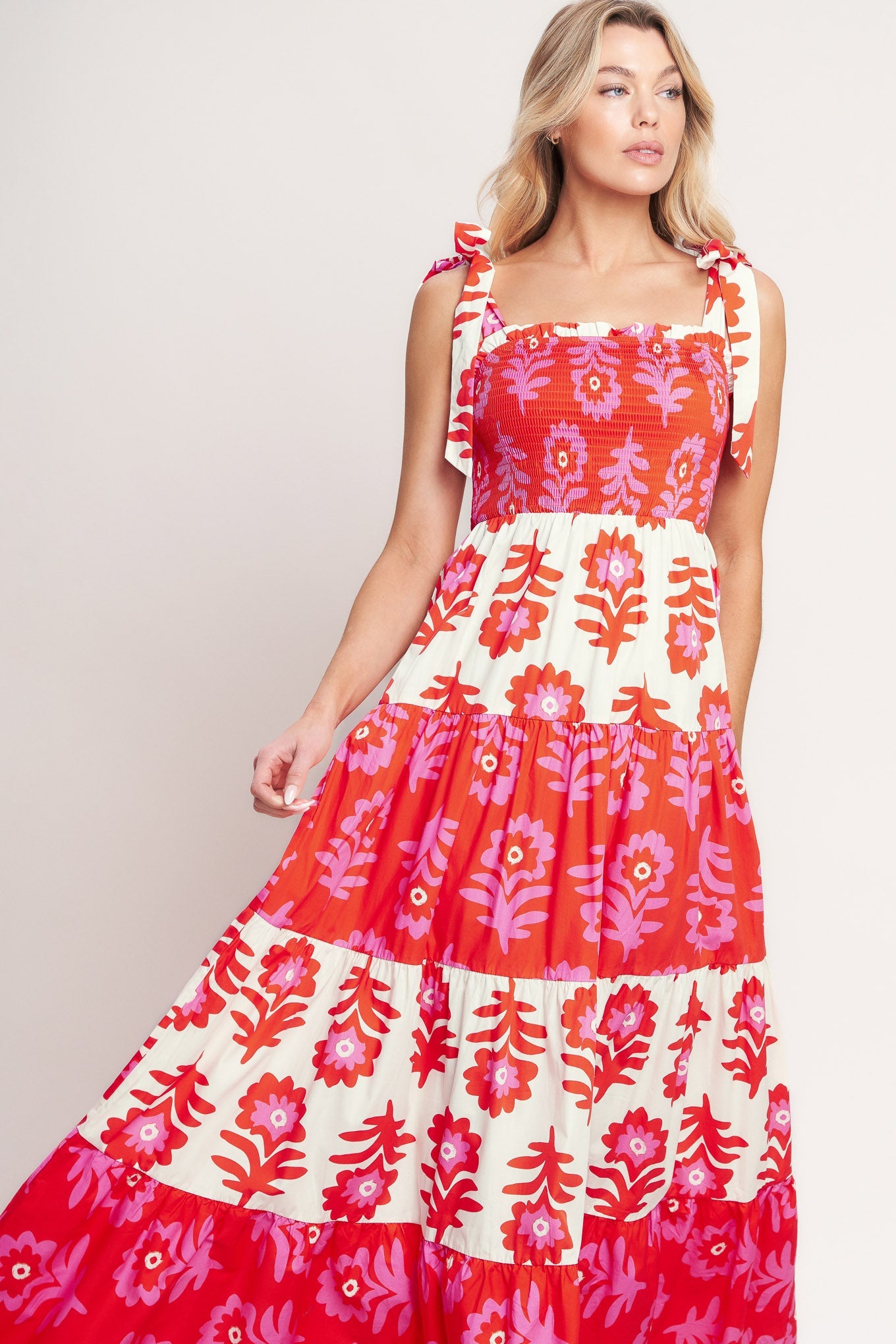 GLAMOUR IN MOTION WOVEN MAXI DRESS Flying Tomato Beach Resort Sundress