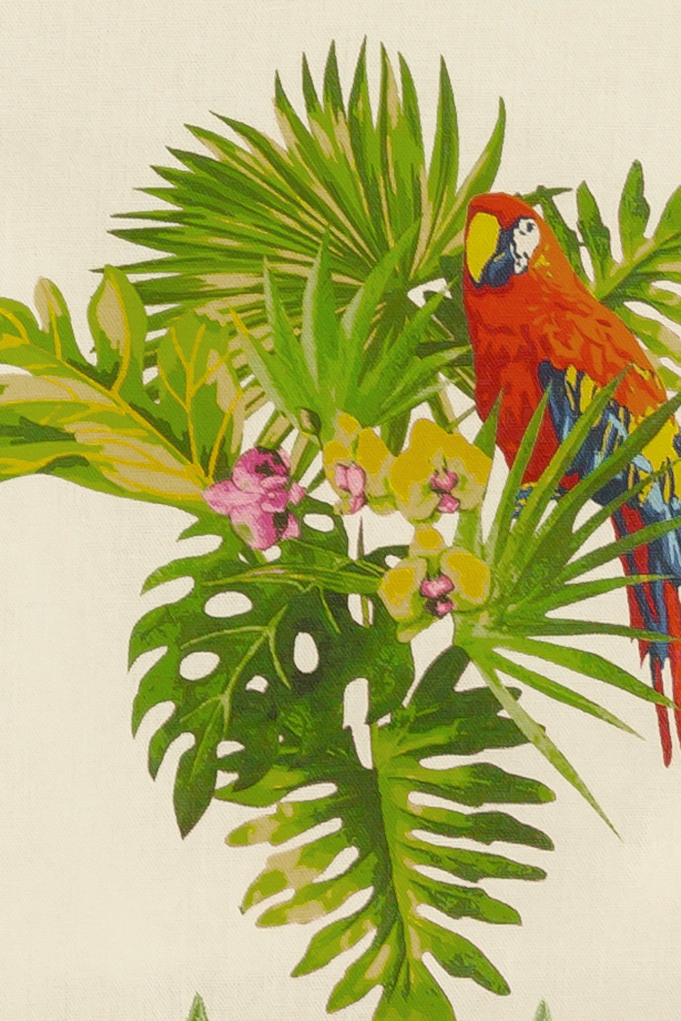 ISLAND ELEGANCE WOVEN MIDI SKIRT Parrot beach resort Flying Tomato