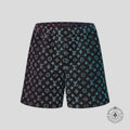 Louis Vuitton Gradient Mesh Shorts 46 men's black multi