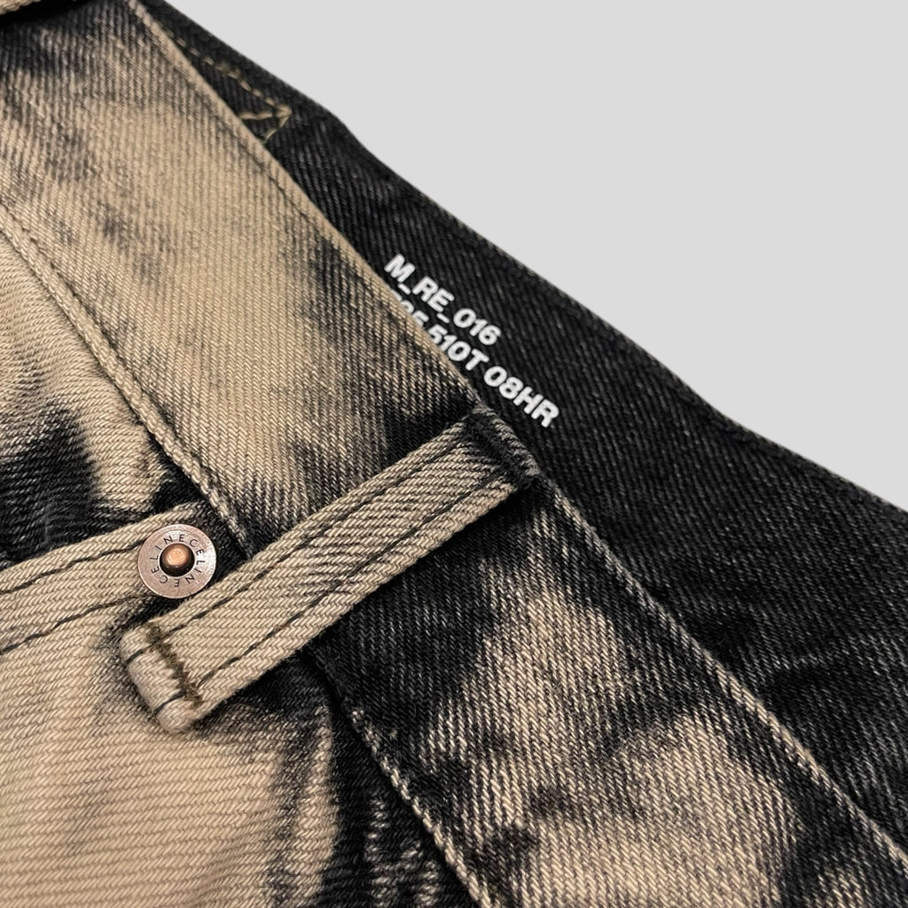 Celine Wesley Straight Leg Distressed Bleached Jeans 34 men's unisex