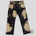 Celine Wesley Straight Leg Distressed Bleached Jeans 34 men's unisex