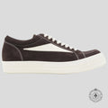 Rick Owens Hollywood Vintage Sneaker shoes in Mahogany leather