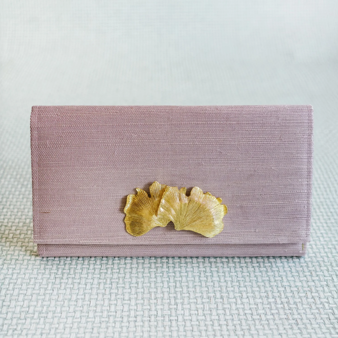 Alison Clutch x A Well Dressed Home lavender/yellow Garland Bag handbag purse